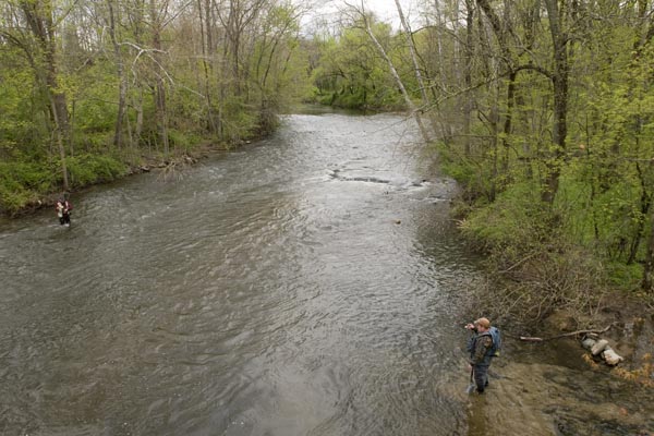 Fishing on the Musky