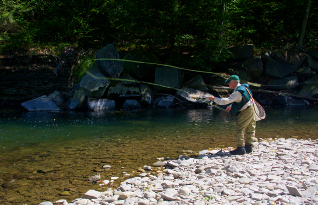 Fly tying and fishing in New Jersey